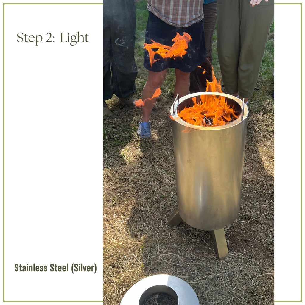 Biochar kiln | Make biochar at home | Earthly Biochar
