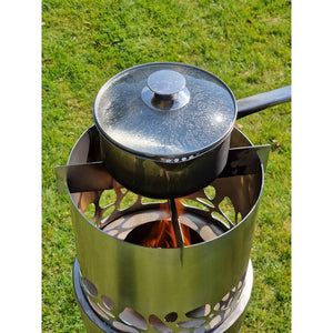 Cooking on Biochar Kiln